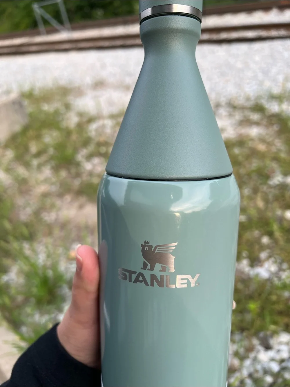 Stanley The All Day Slim Bottle in Sage Green 34oz